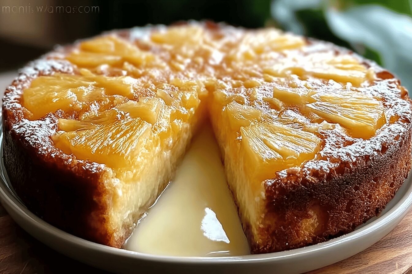 Juicy Pineapple Cake