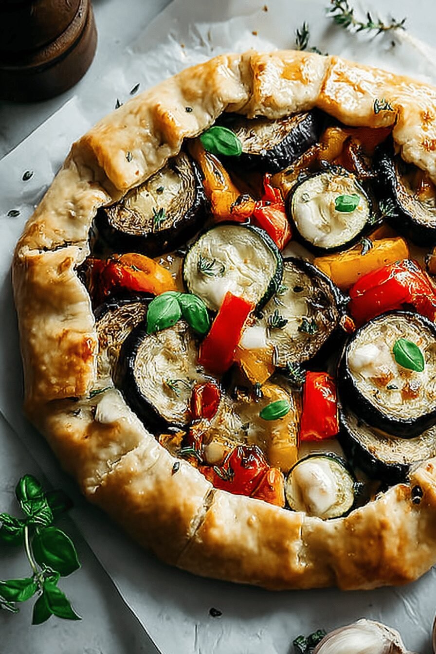 Mediterranean Vegetable Galette