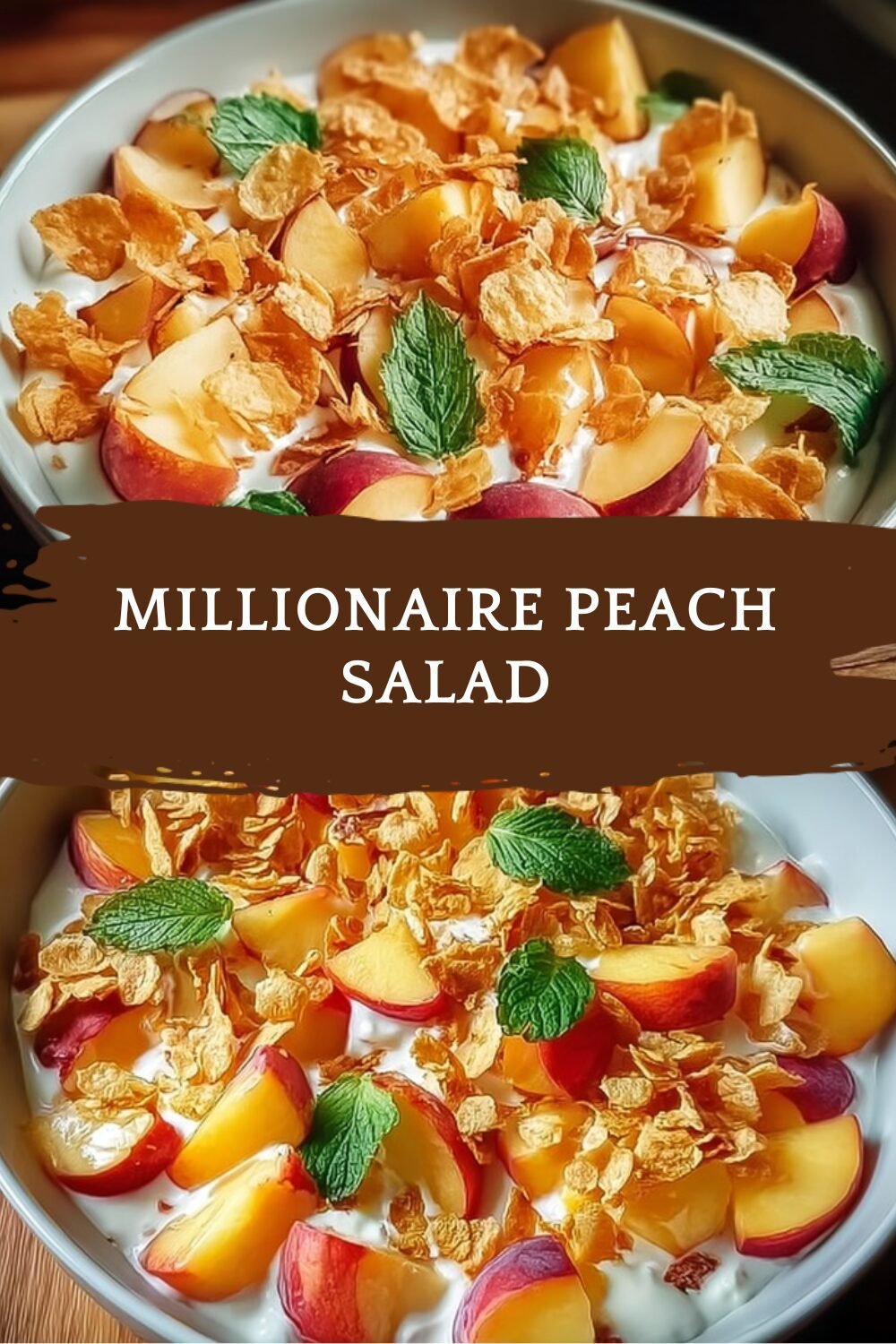 Millionaire Peach Salad