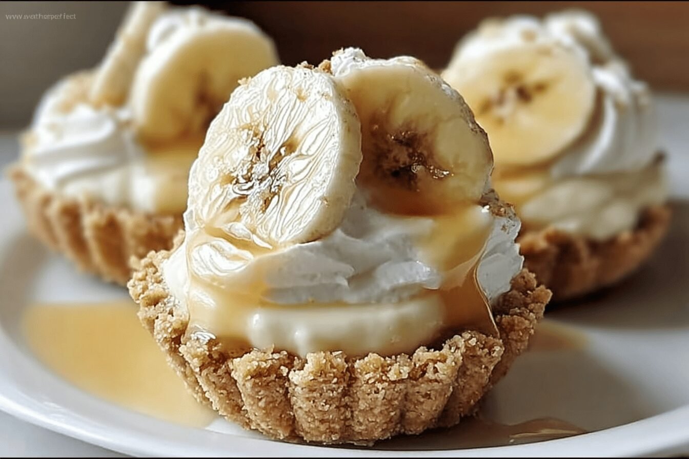 Mini Banana Cream Pies