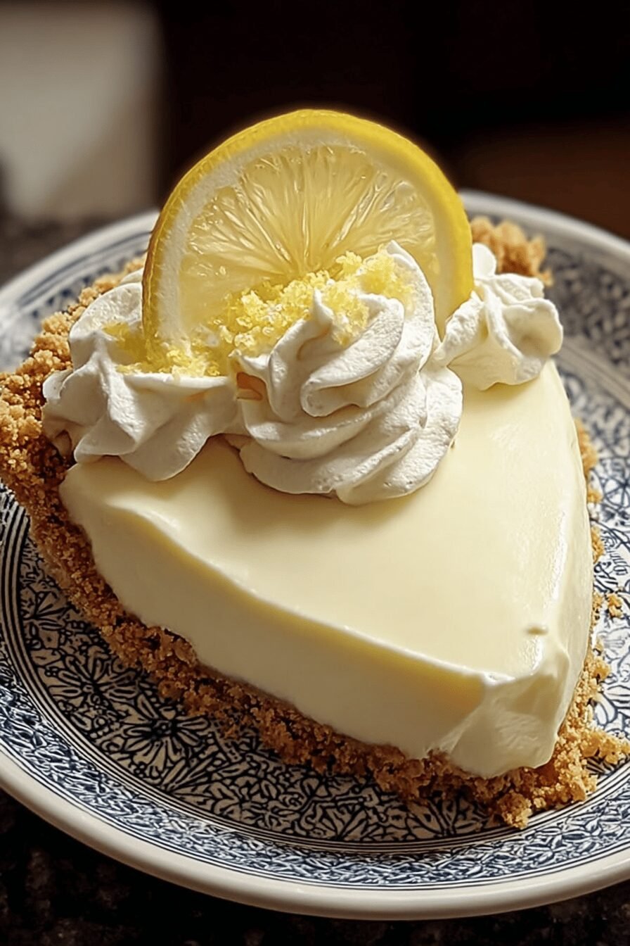 Lemonade Pie Recipe No Bake Refreshing Summer Dessert 6 No Bake Lemonade Pie