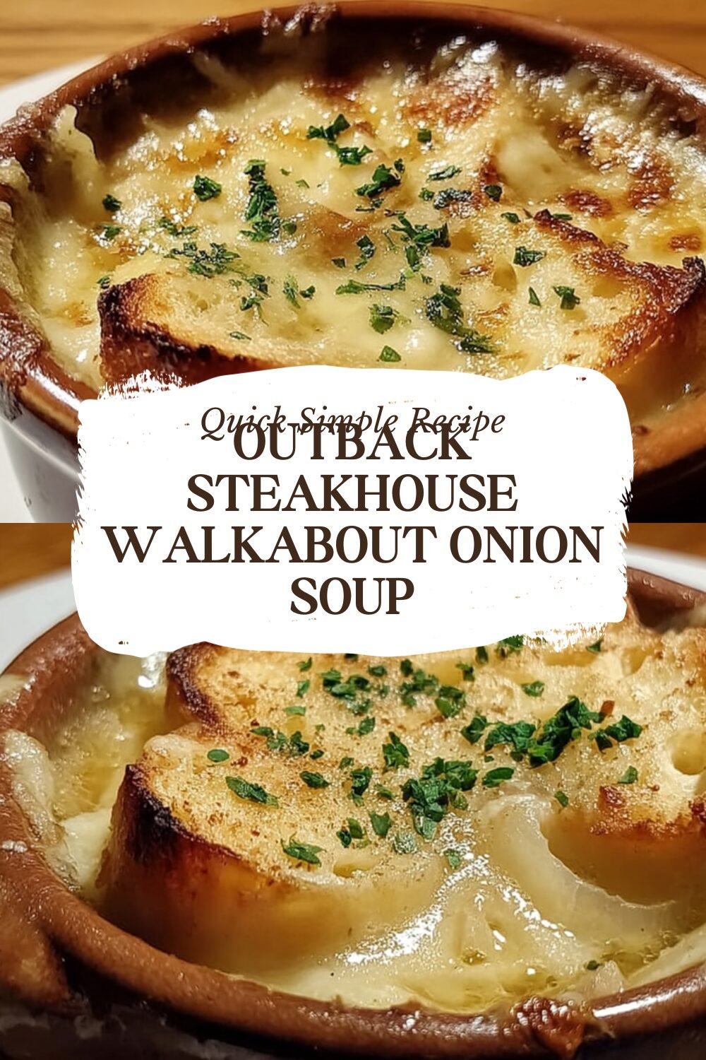Outback Steakhouse Walkabout Onion Soup