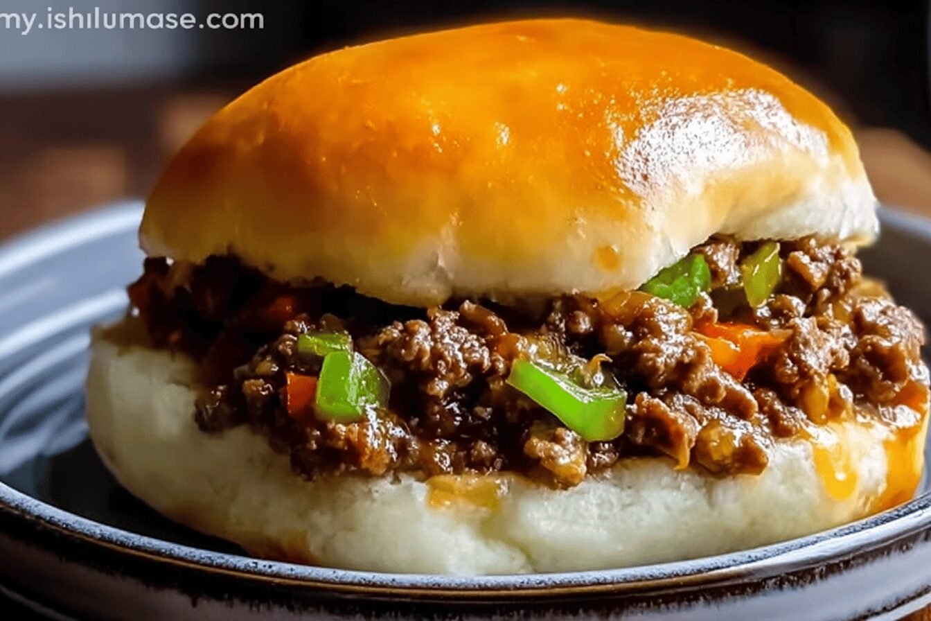Philly Cheesesteak Sloppy Joes Recipe For A Hearty Twist 6 Philly Cheese Steak Sloppy Joes