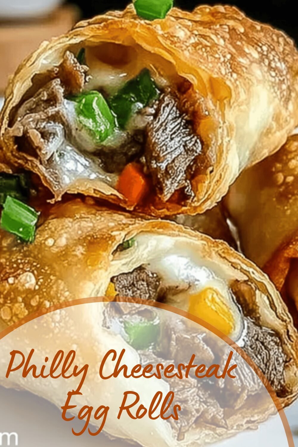 Philly Cheesesteak Egg Rolls