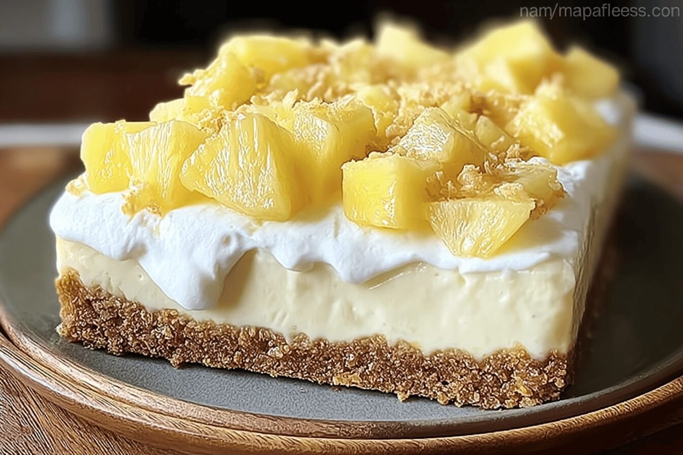 Pineapple Heaven Cheesecake