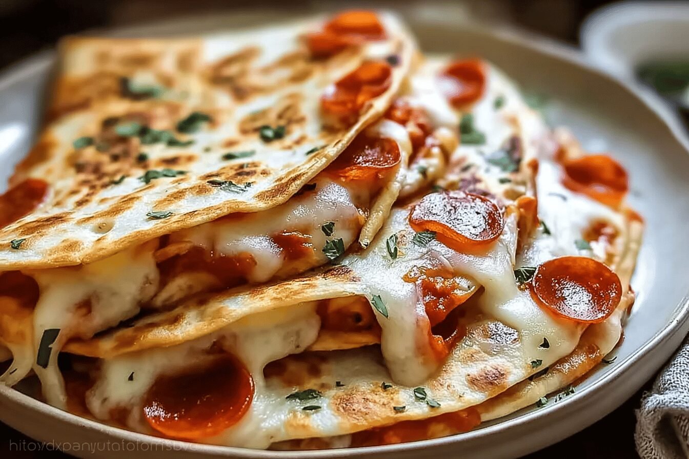 Pizza Quesadillas