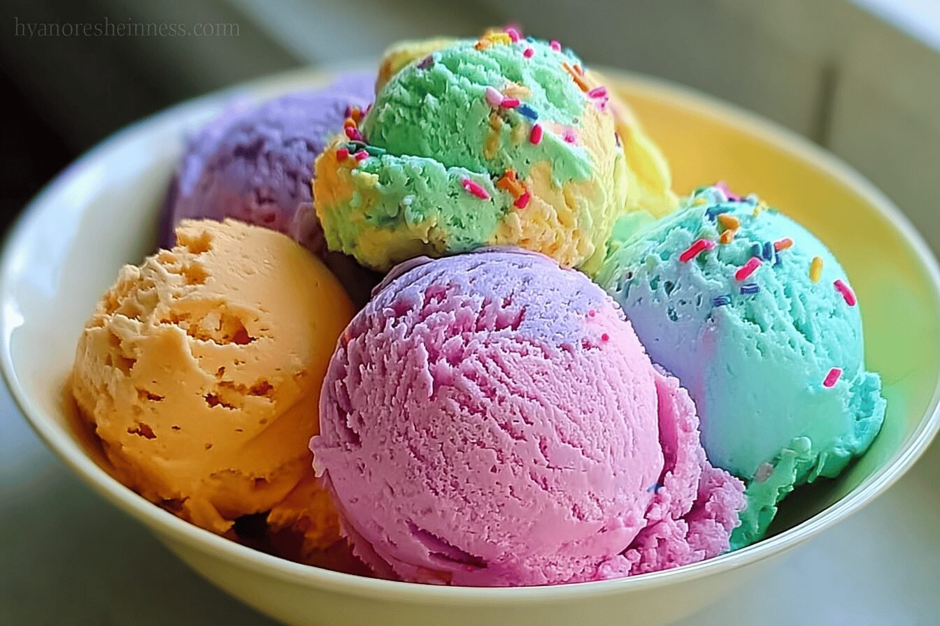 Rainbow Ice Cream Recipes With Vibrant Flavors And Easy Techniques 6 Rainbow Ice Cream