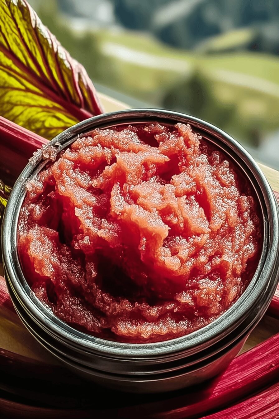 Rhubarb Butter Recipes Combining Sweet And Tangy Flavors 6 Rhubarb Butter