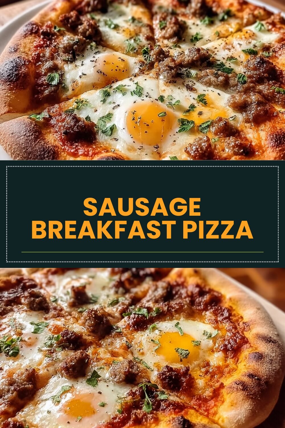 Sausage Breakfast Pizza