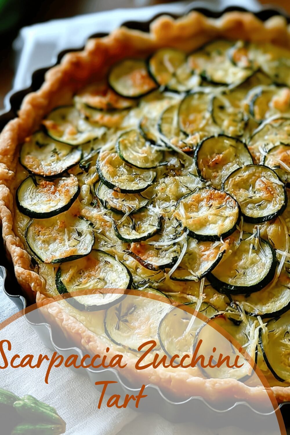 Scarpaccia Zucchini Tart