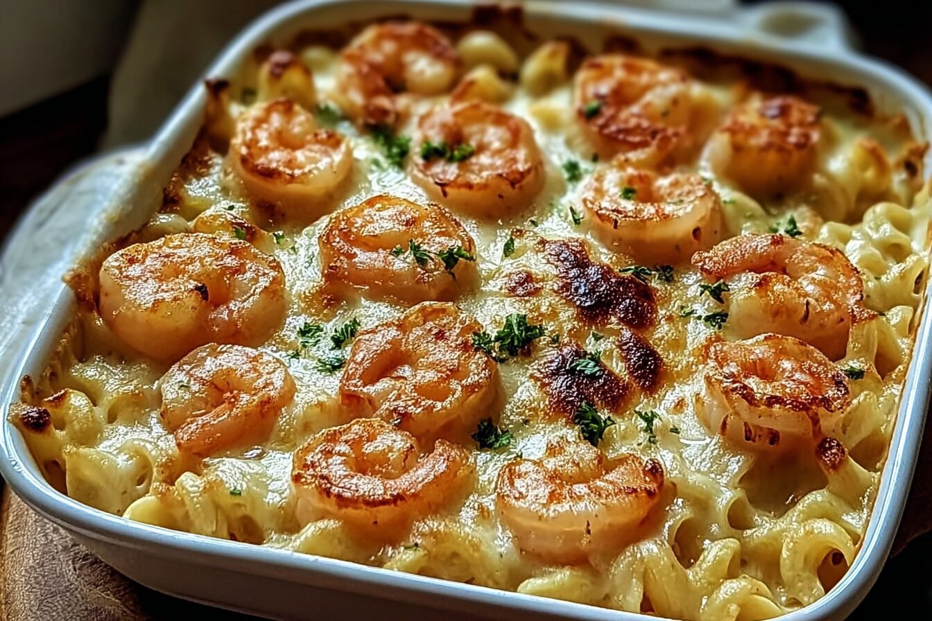 Shrimp Scampi Linguine Made Simple With Easy Dump And Bake Method 6 Shrimp Scampi Pasta Bake