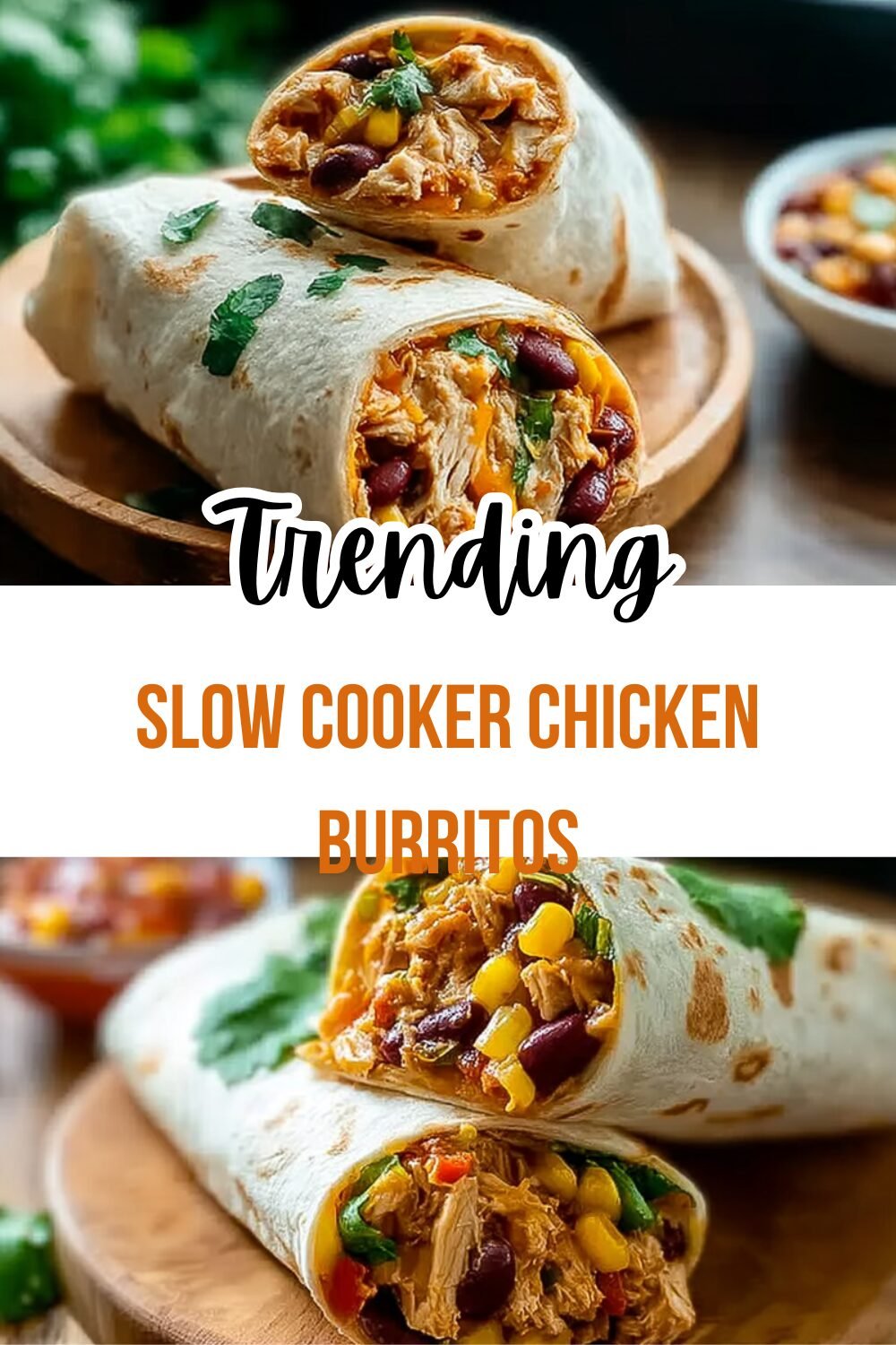 Slow Cooker Chicken Burritos With Rice For Easy Family Meals 7 Slow Cooker Chicken Burritos