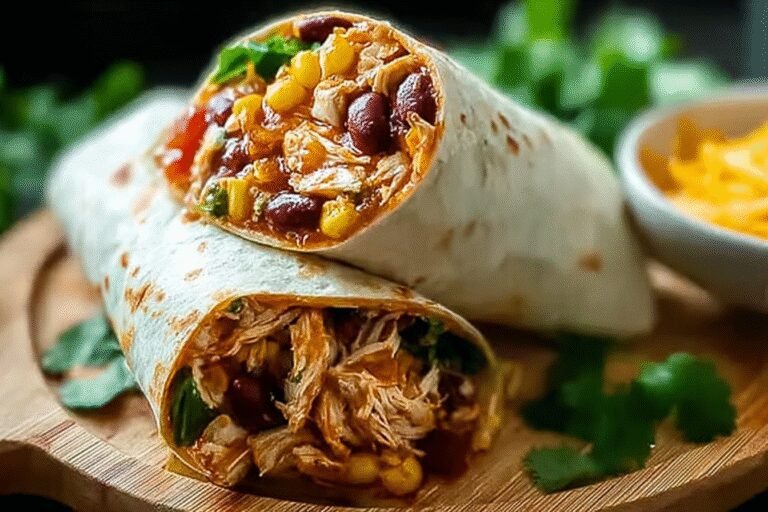 Slow Cooker Chicken Burritos 74.Png