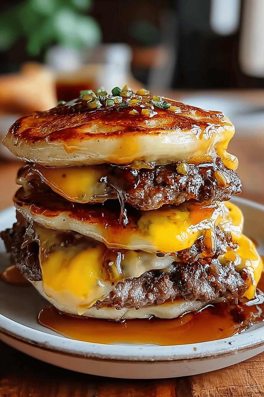 Smash Burger Pancakes
