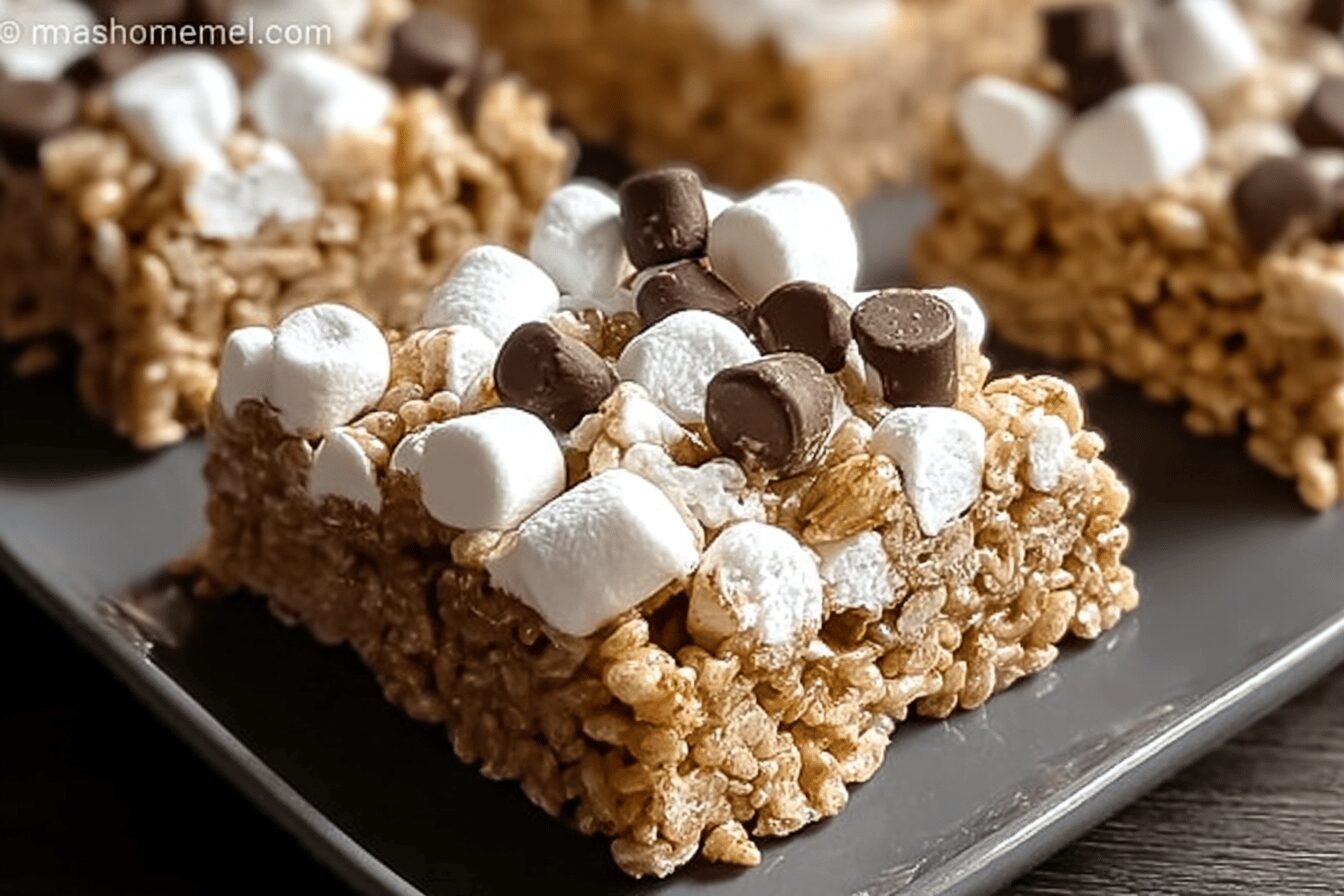 Smores Rice Krispies Treats