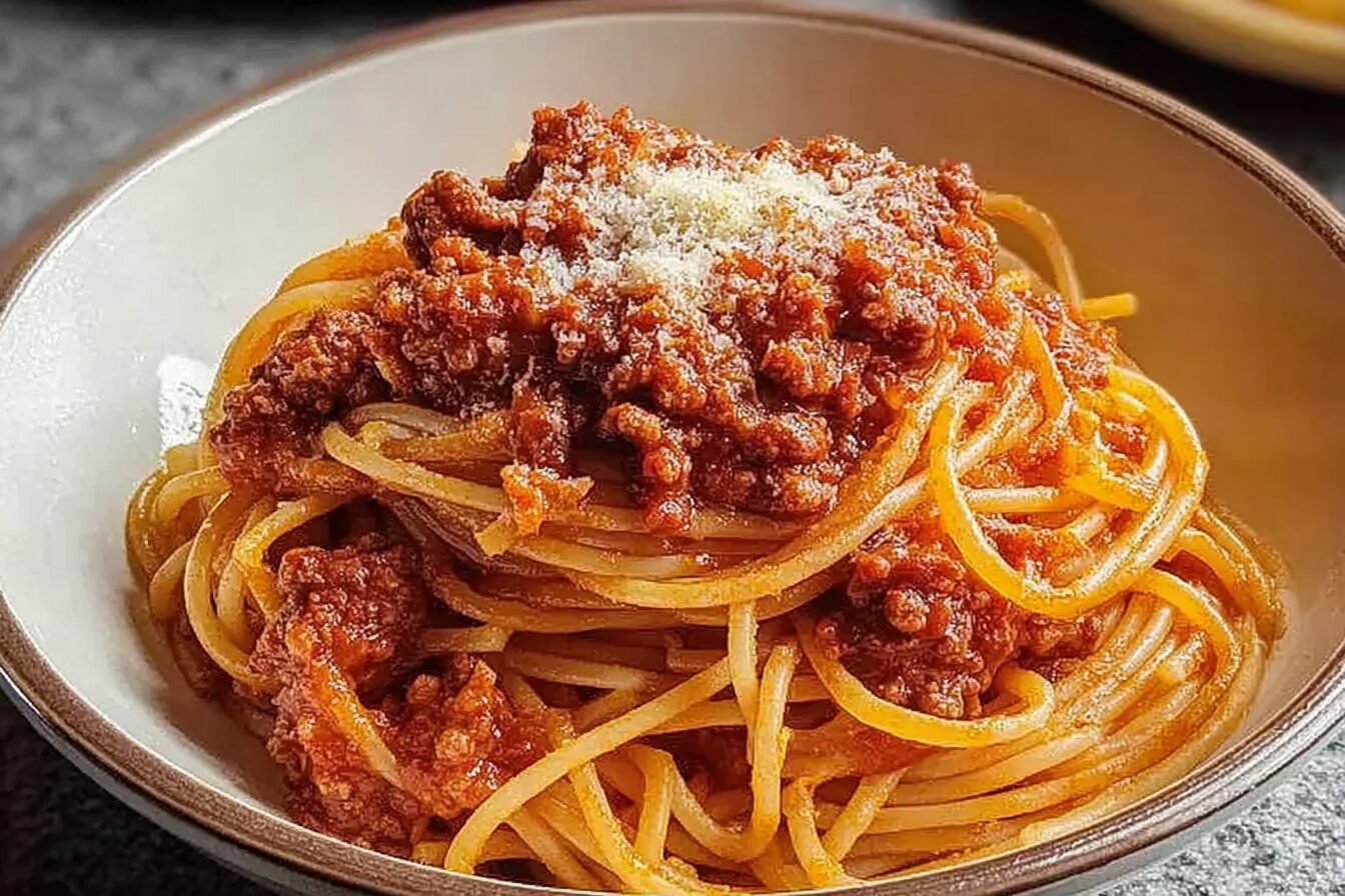 Spaghetti Bolognese Recipe With Rich Meat Sauce And Classic Italian Flavors 6 Spaghetti Bolognese