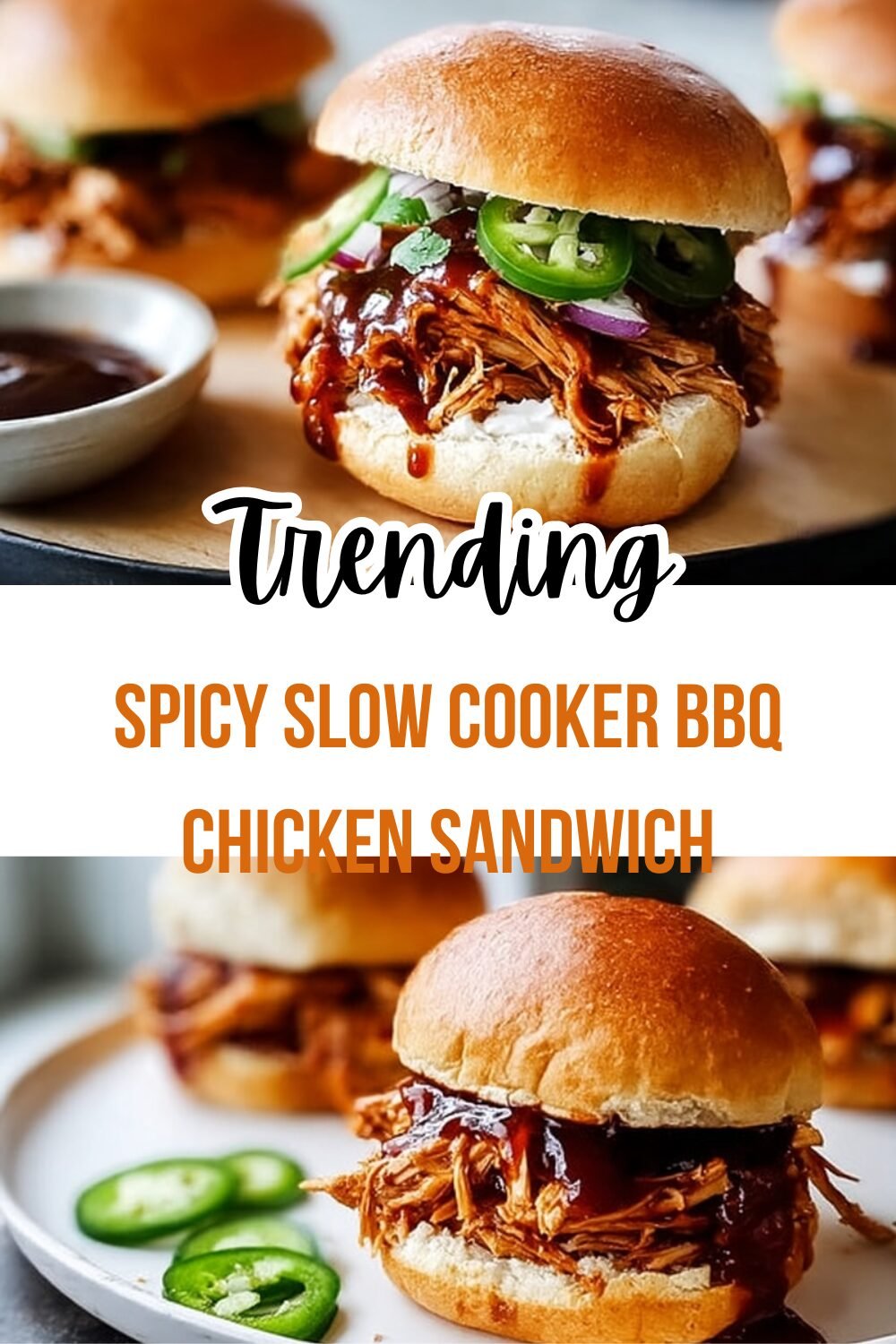 Spicy Slow Cooker Bbq Chicken Sandwich Recipe For Easy Weeknight Meals 7 Spicy Slow Cooker Bbq Chicken Sandwich