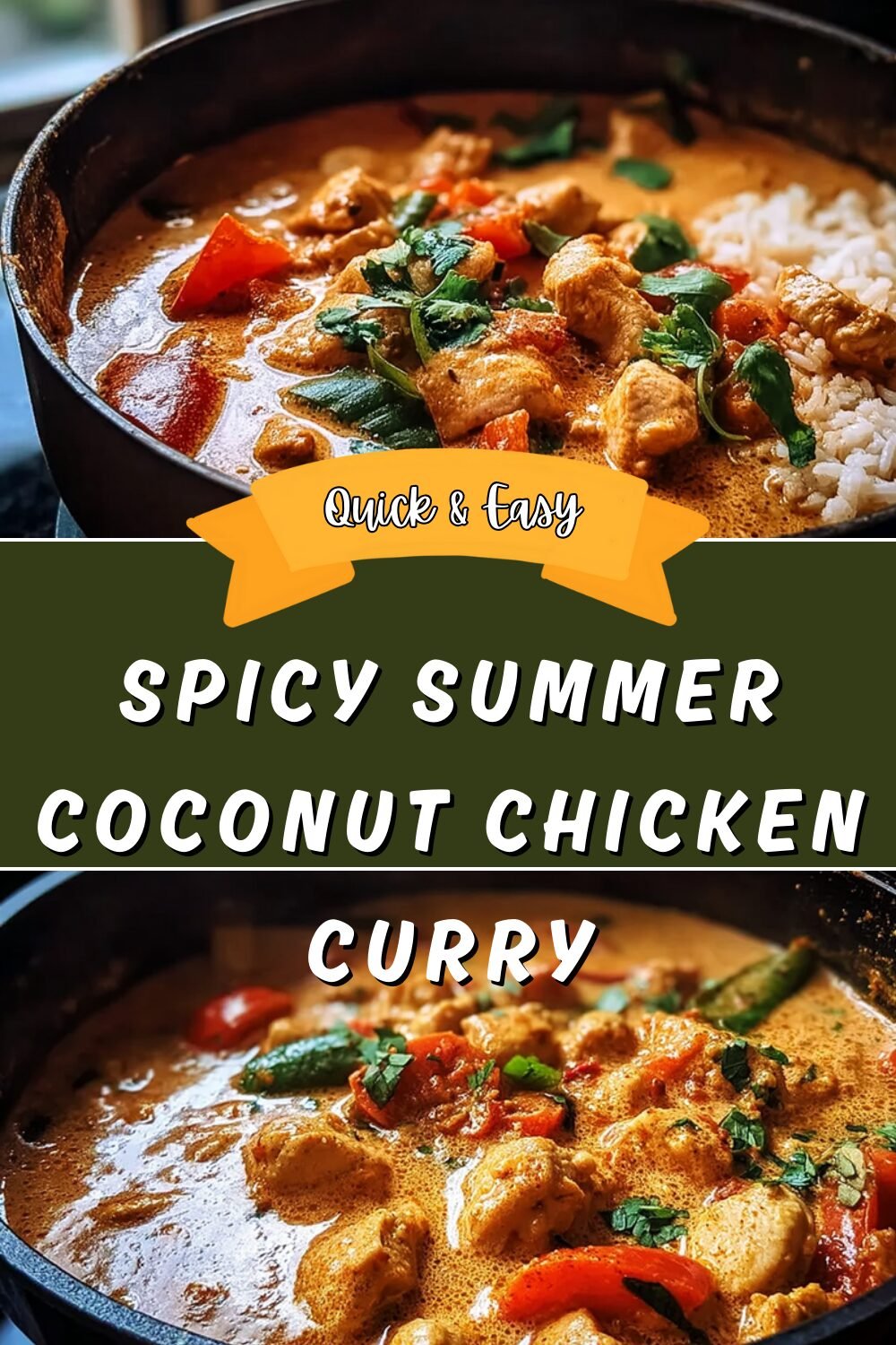 Spicy Coconut Chicken Curry Recipe For Warm Weather 4 Spicy Summer Coconut Chicken Curry