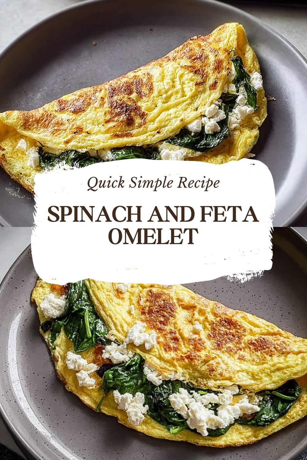 Spinach And Feta Omelet