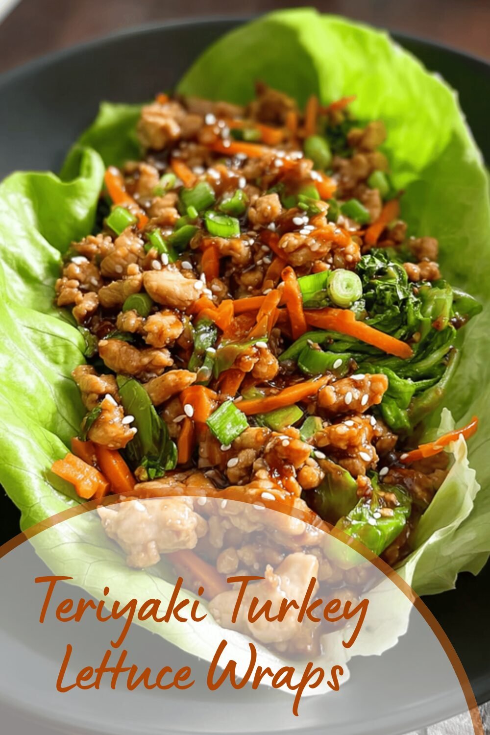 Teriyaki Turkey Lettuce Wraps