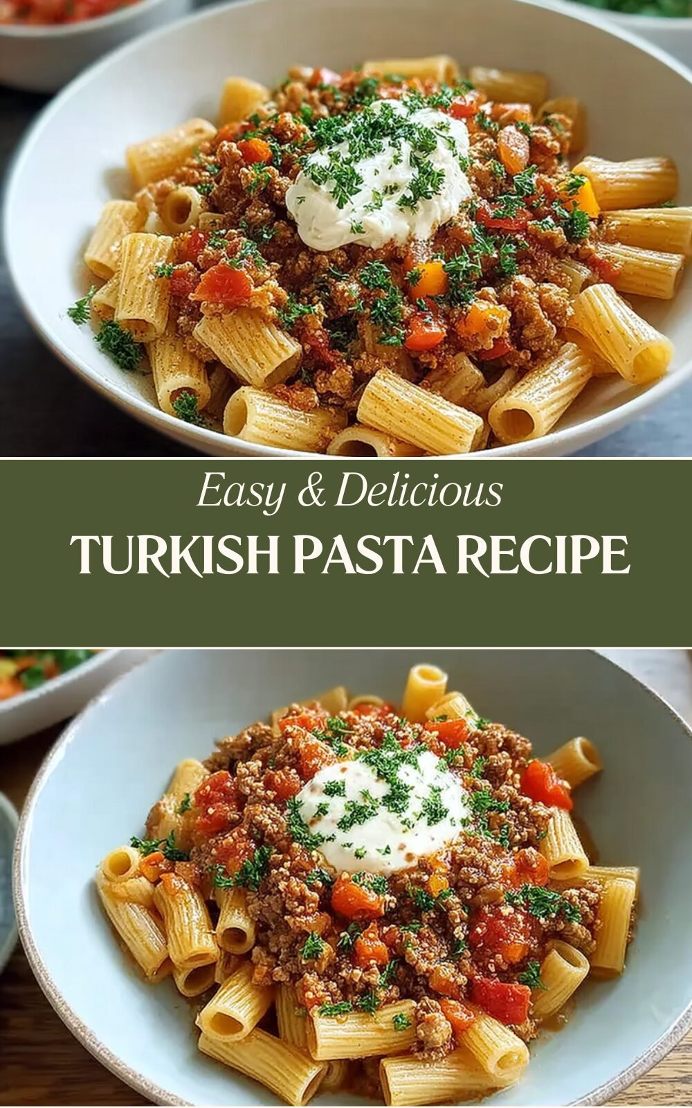 Turkish Pasta Recipe