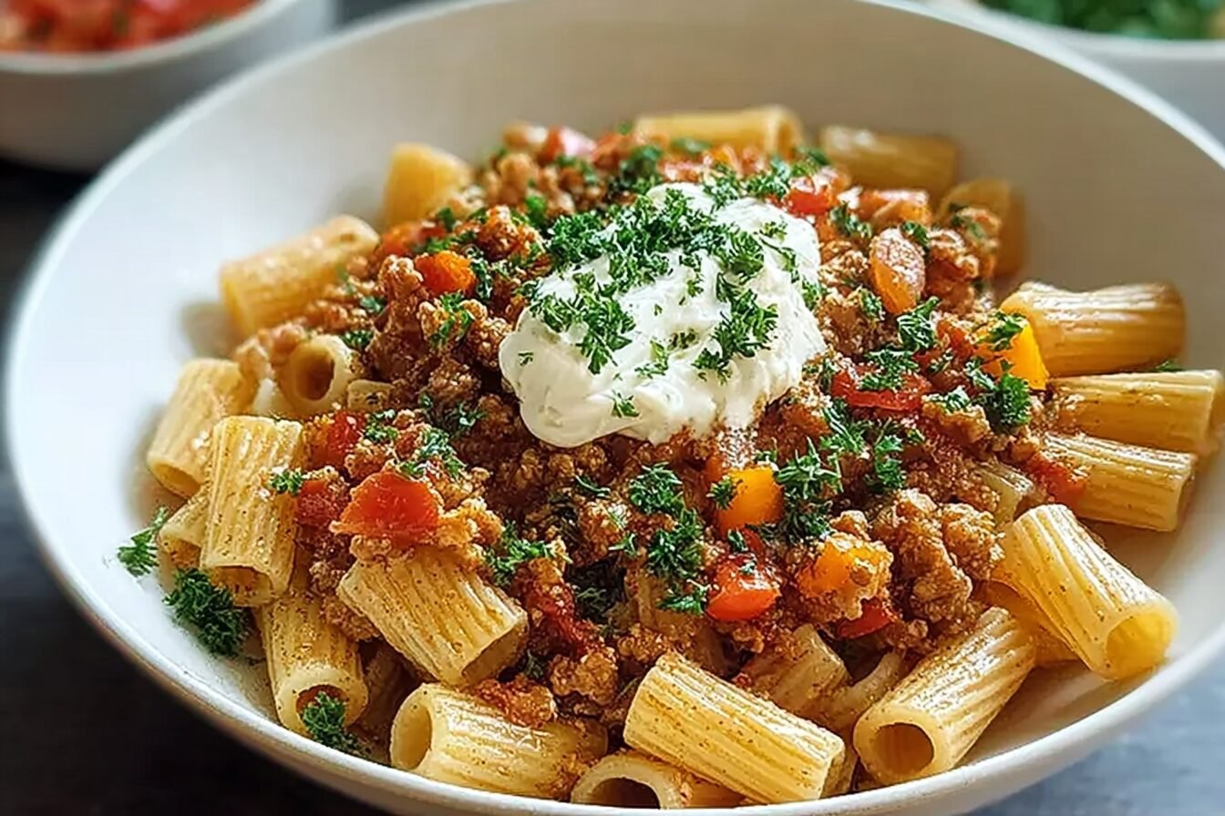 Turkish Pasta Recipe