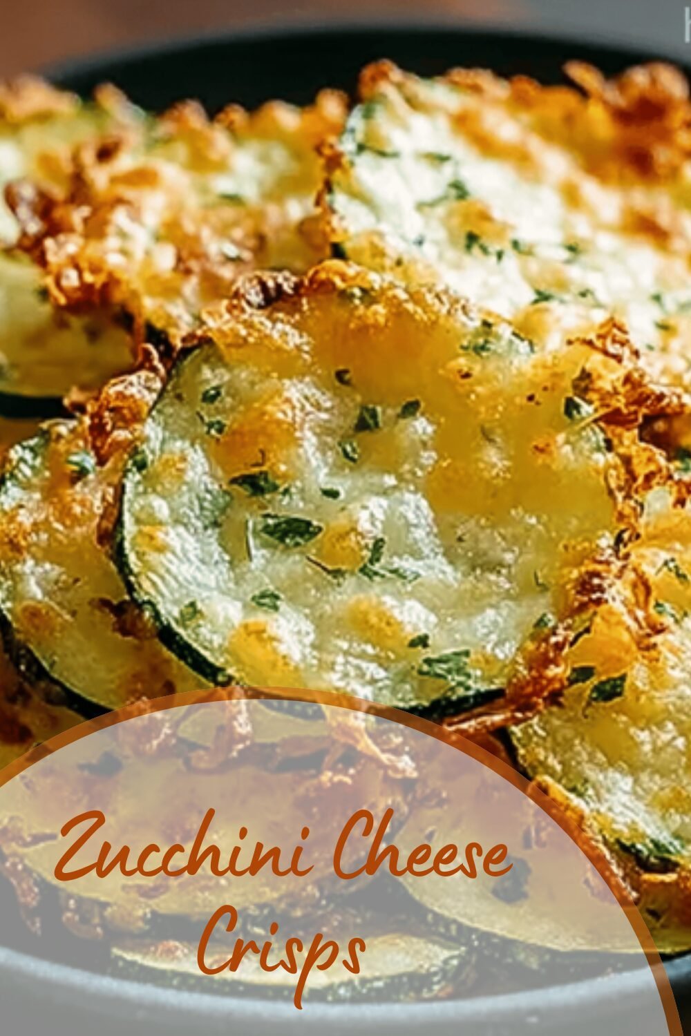 Zucchini Cheese Crisps