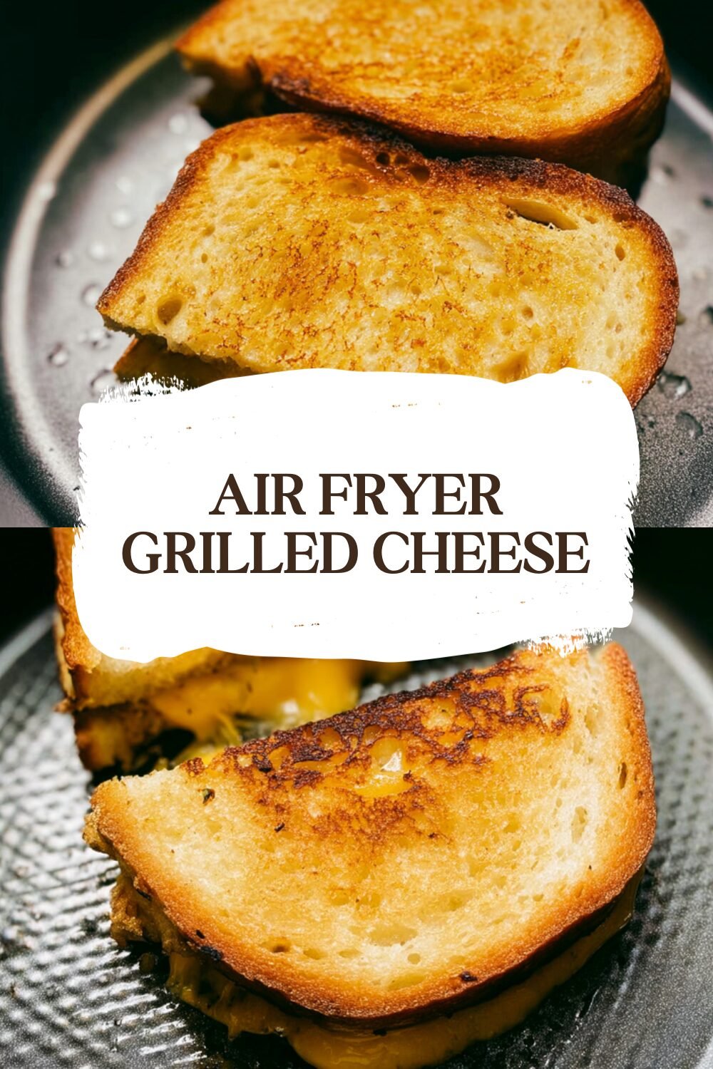 Air Fryer Grilled Cheese