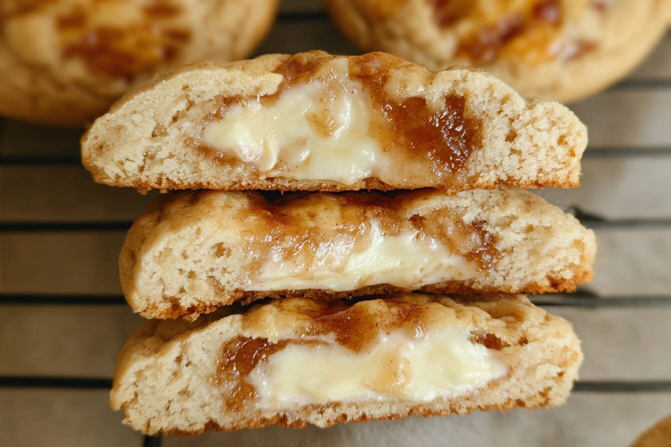 Apple Cheesecake Cookies