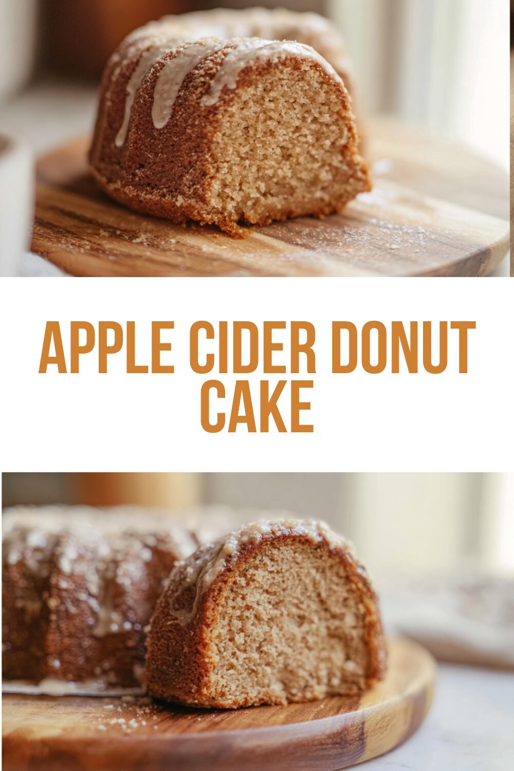 Apple Cider Donut Cake