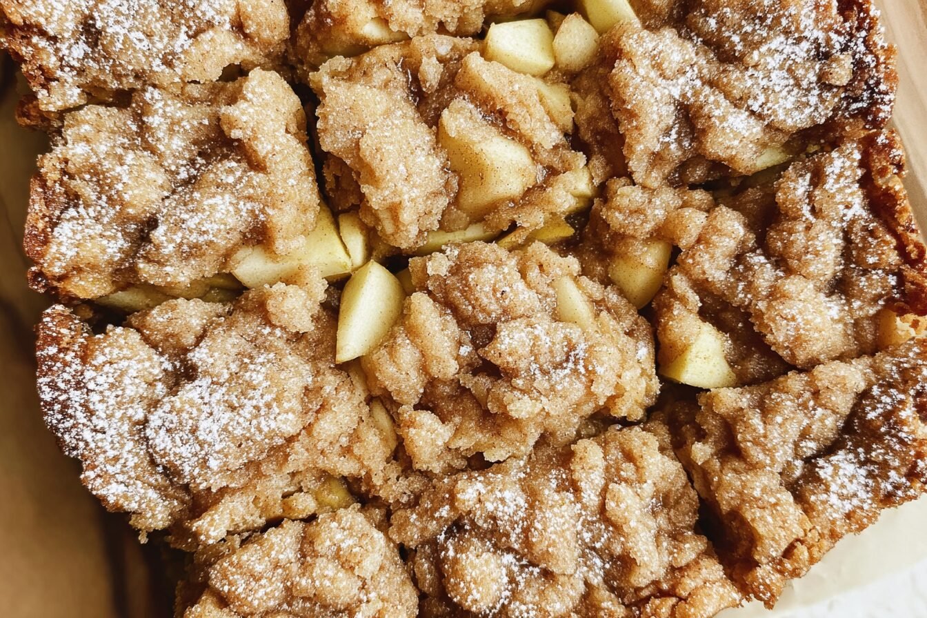 Apple Crisp Blondies