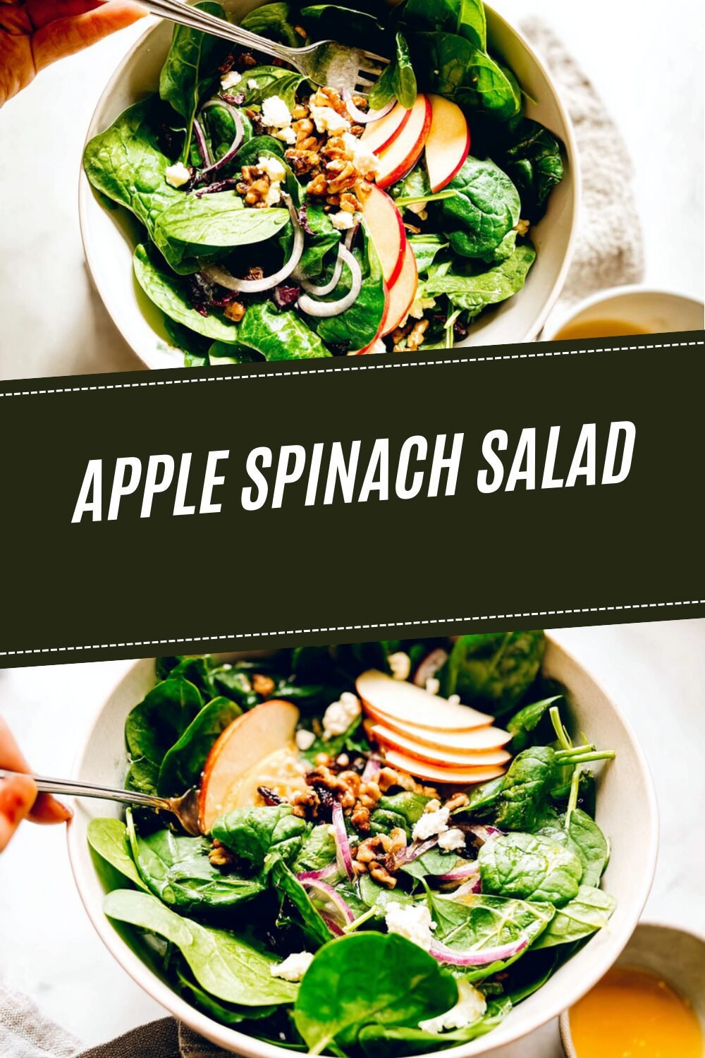 Apple Spinach Salad