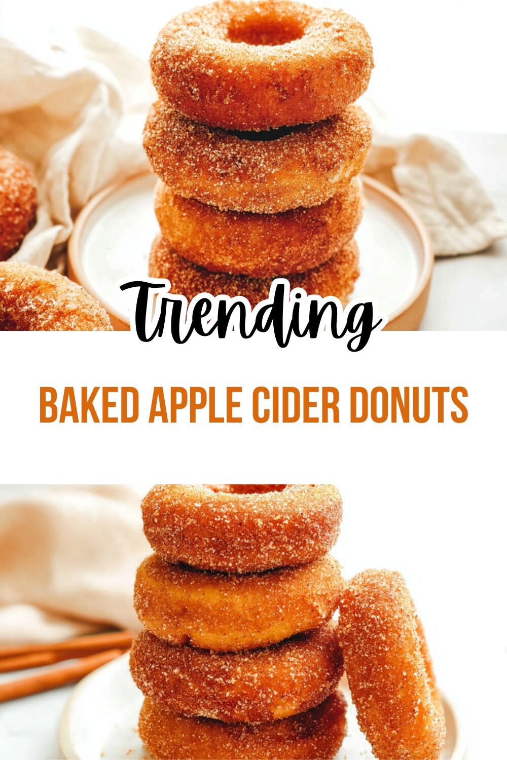 Baked Apple Cider Donuts