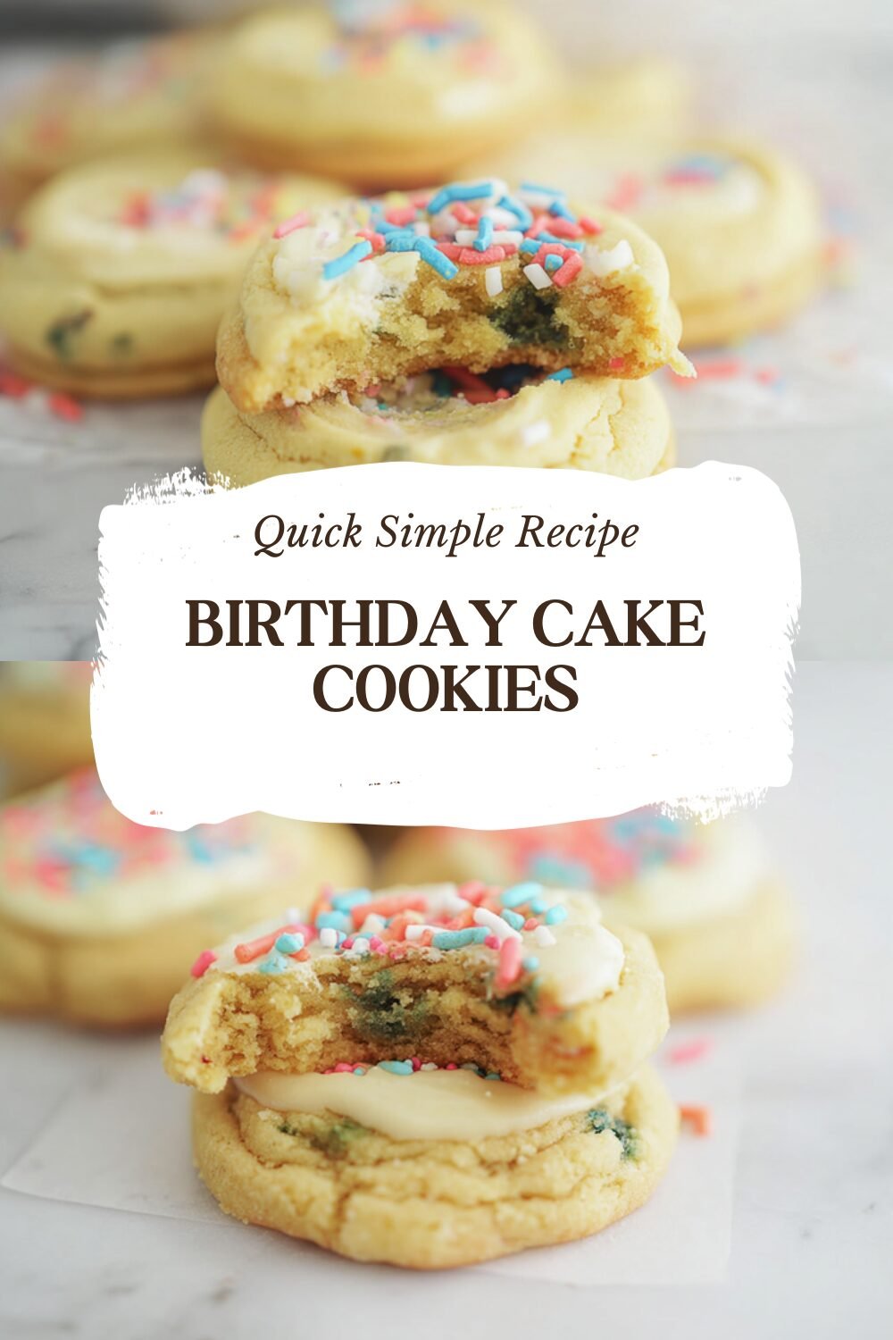 Birthday Cake Cookies