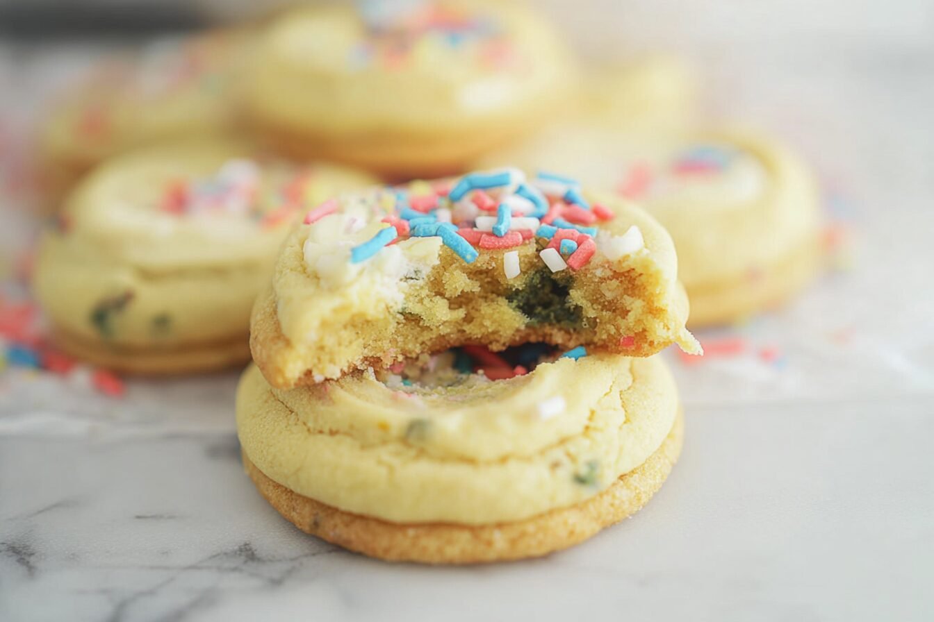 Birthday Cake Cookies