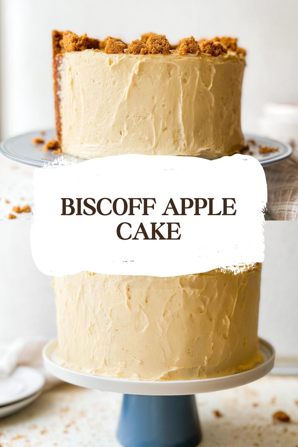 Biscoff Apple Cake