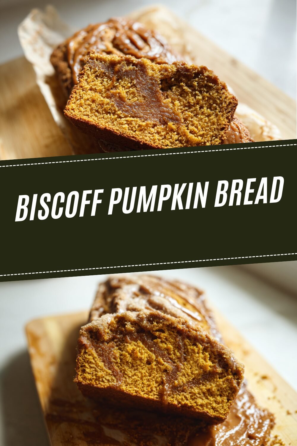 Biscoff Pumpkin Bread