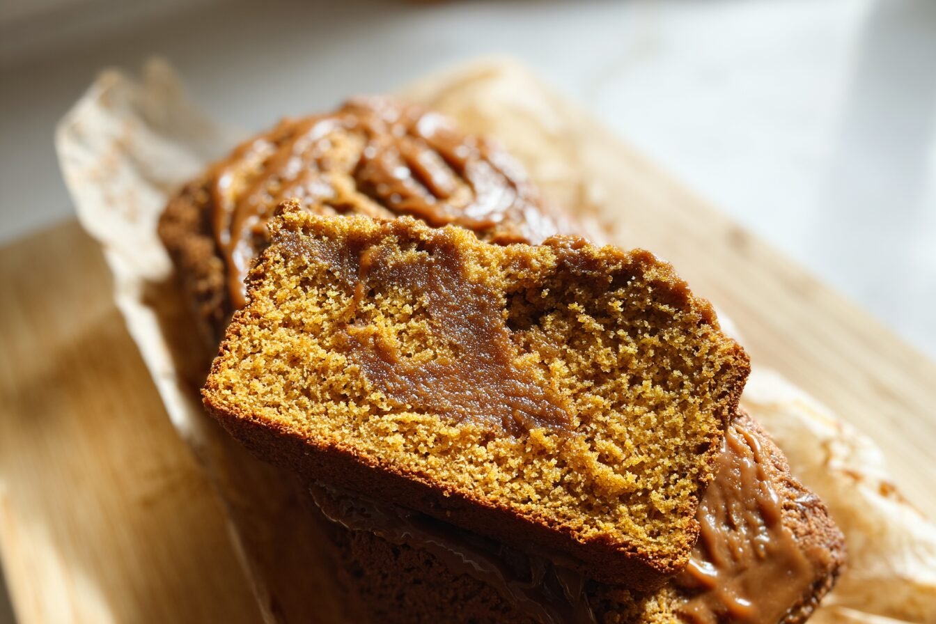 Biscoff Pumpkin Bread
