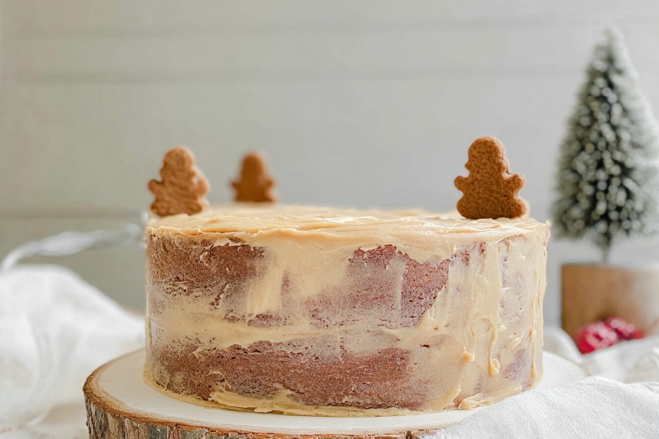 Caramel Gingerbread Cake