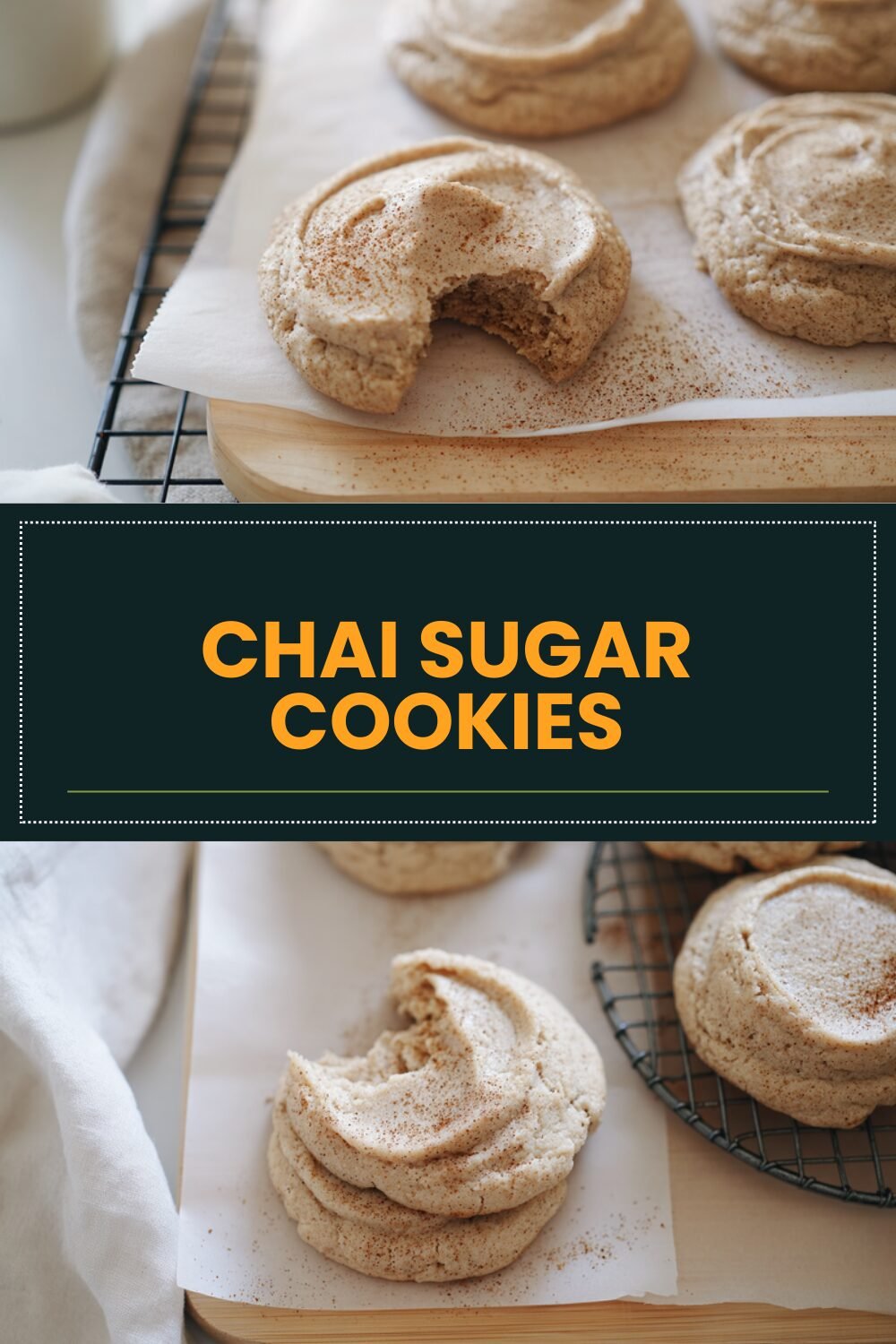 Chai Sugar Cookies