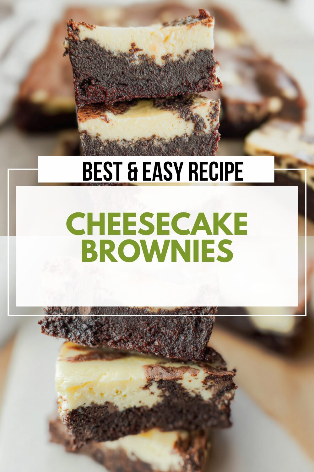 Cheesecake Brownies