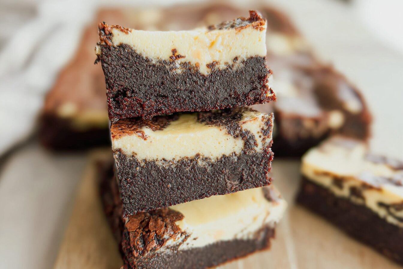 Cheesecake Brownies