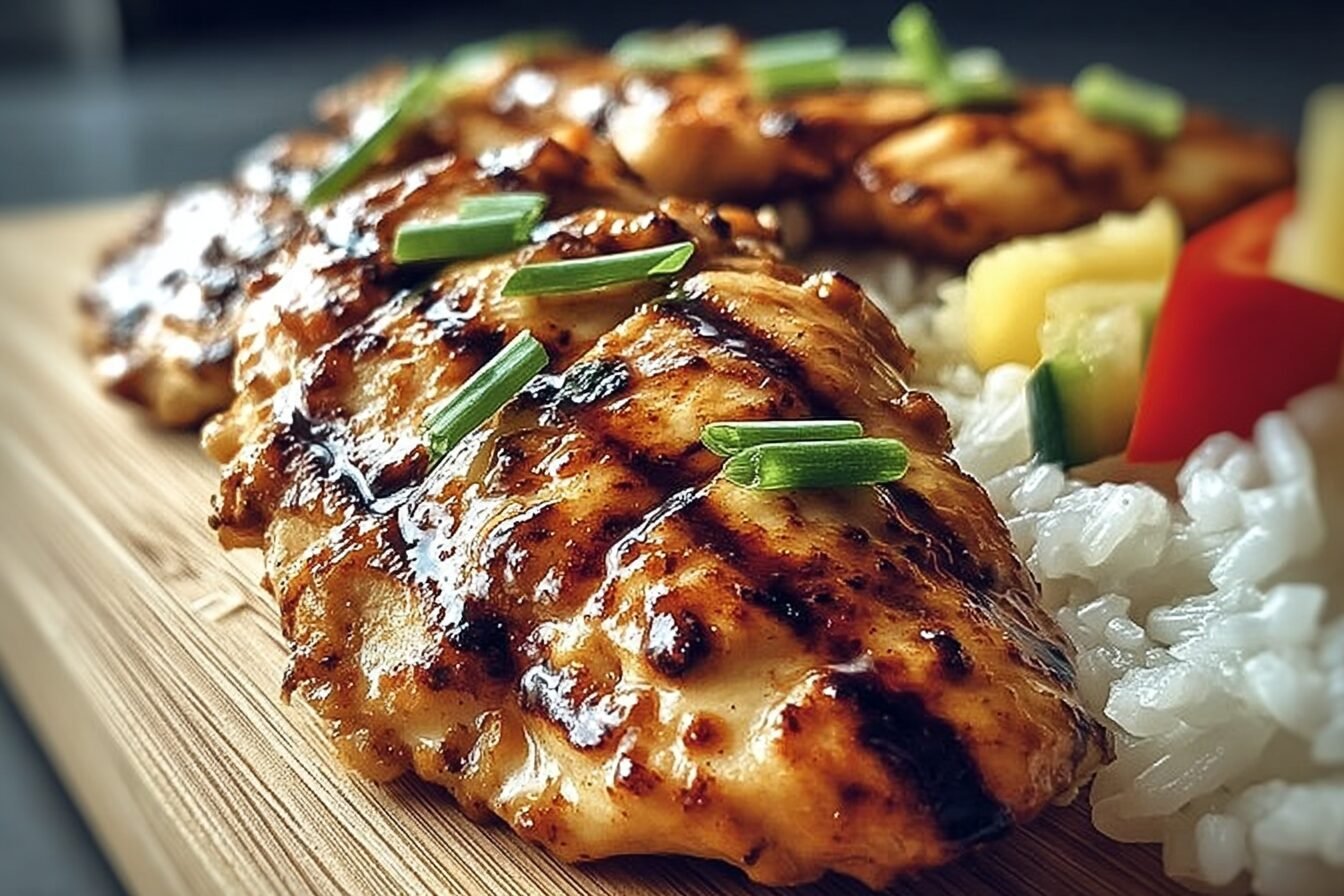 Cheesy Garlic Chicken Wraps