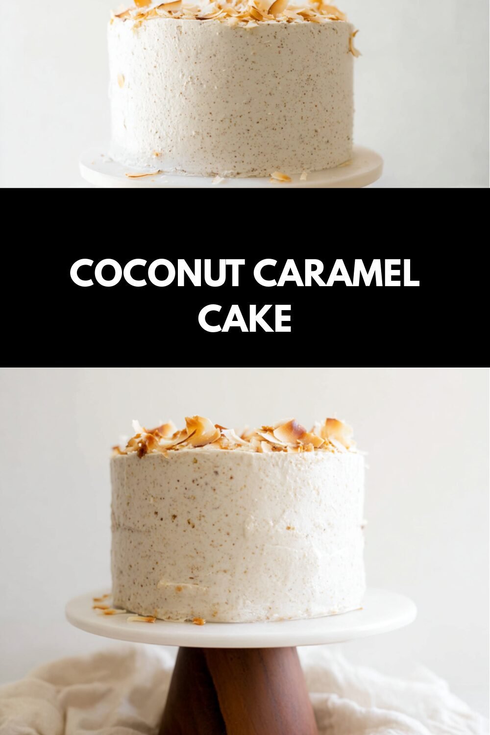 Coconut Caramel Cake