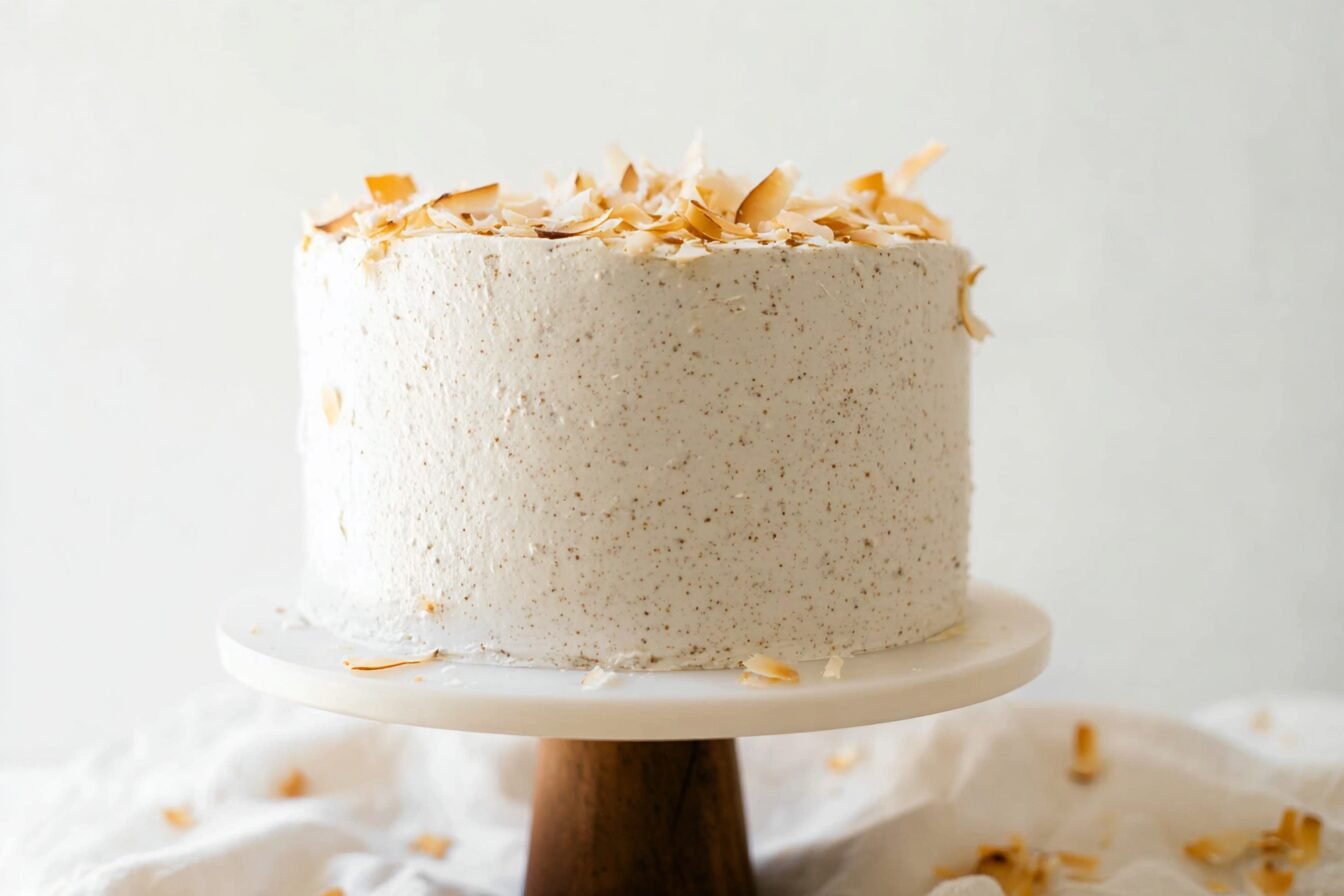 Coconut Caramel Cake