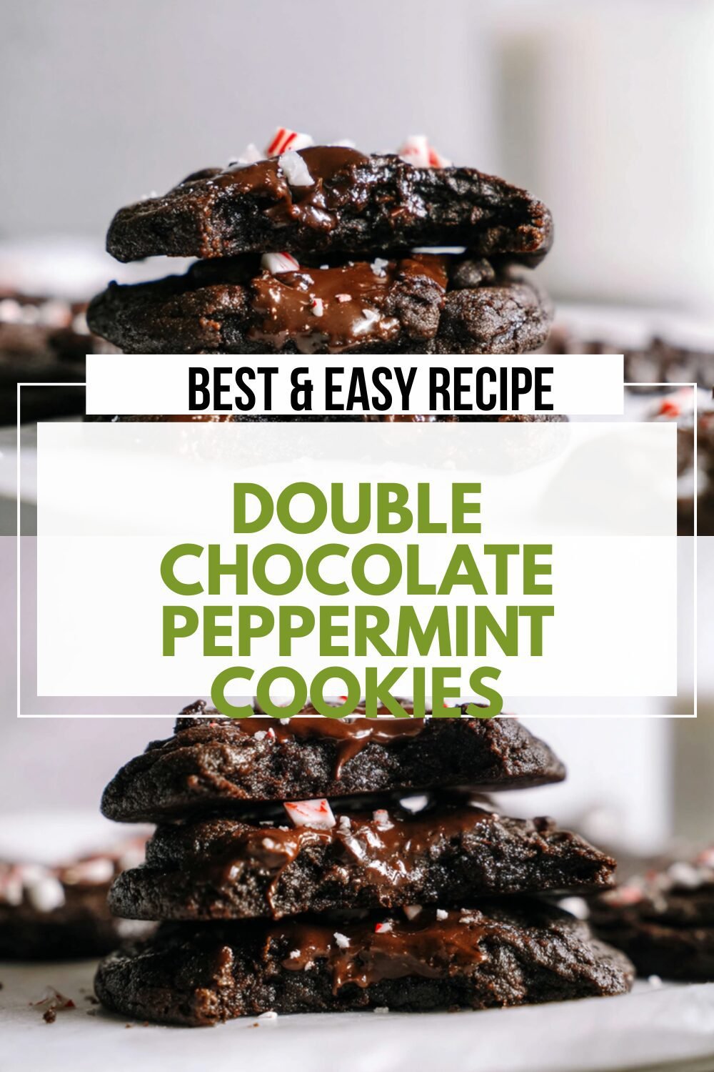 Double Chocolate Peppermint Cookies