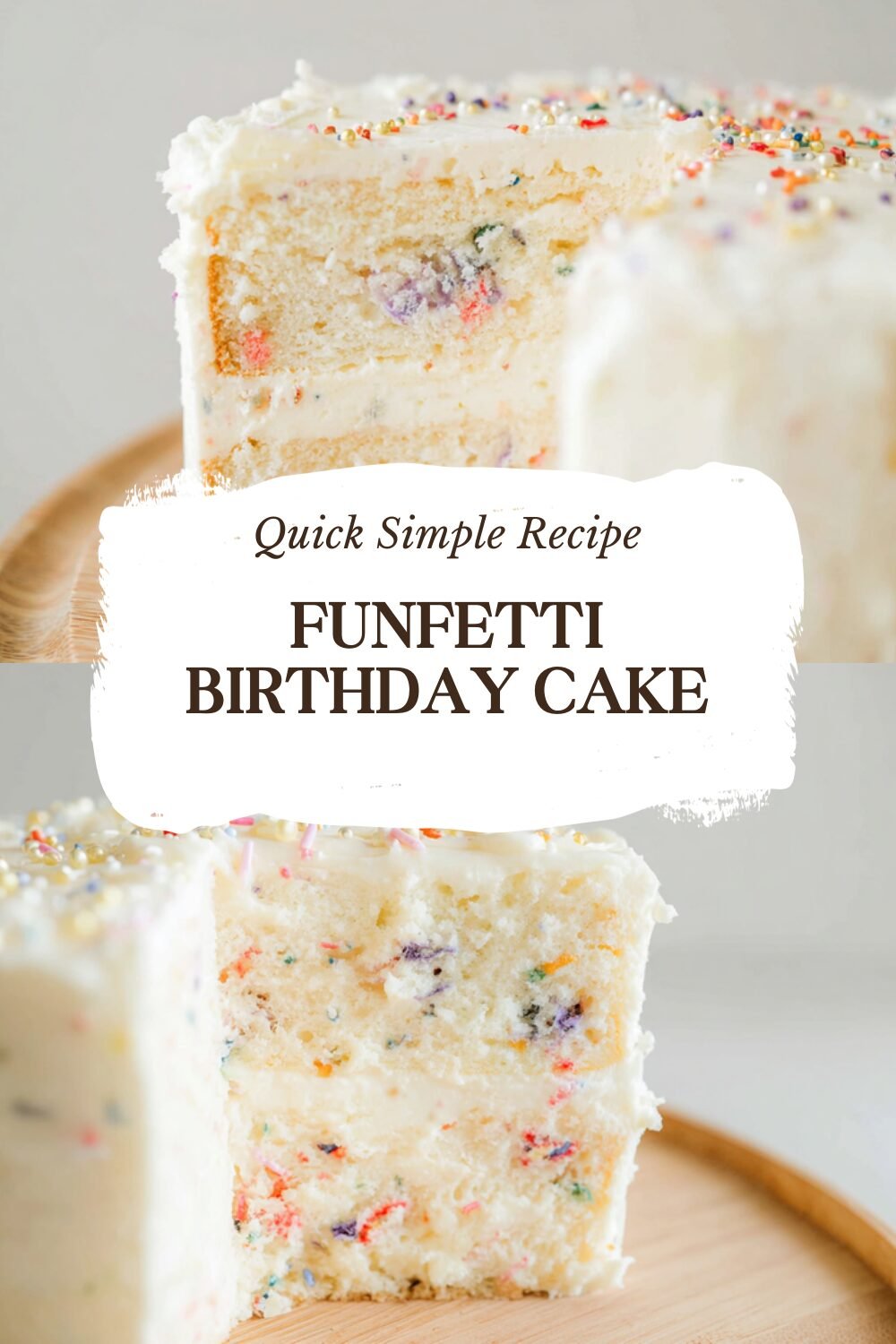 Funfetti Birthday Cake