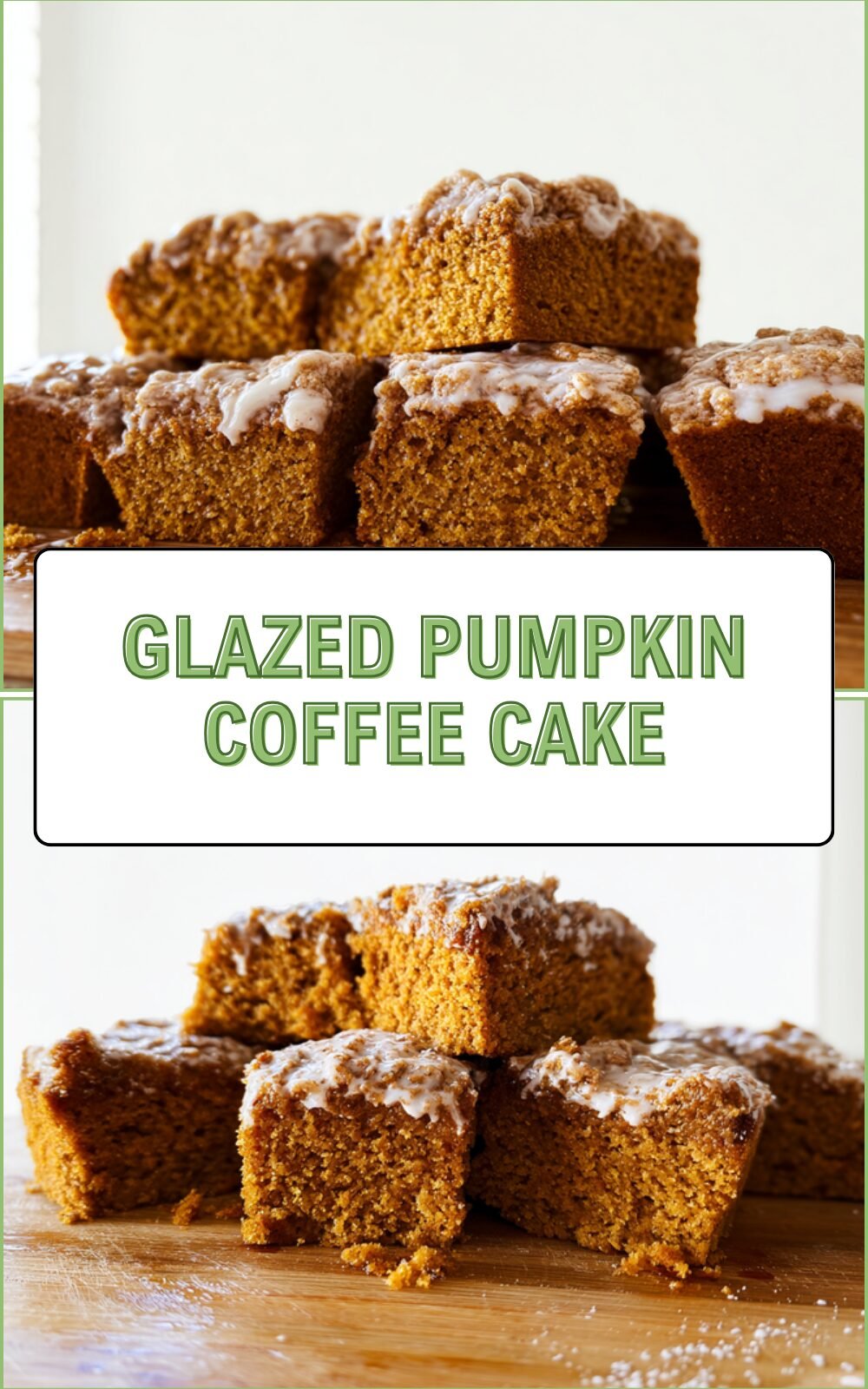 Glazed Pumpkin Coffee Cake