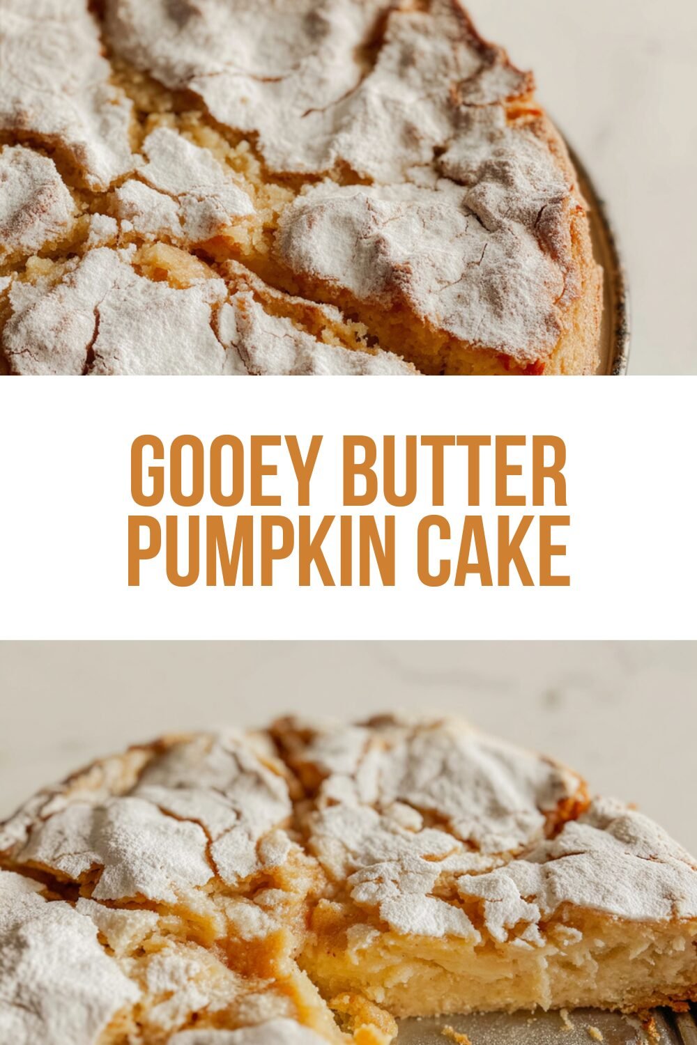 Gooey Butter Pumpkin Cake