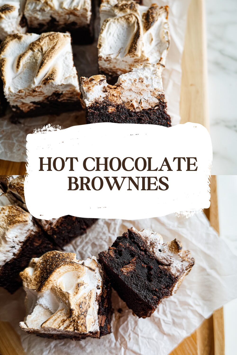 Hot Chocolate Brownies